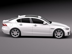 Jaguar XE 2016 3D Модель