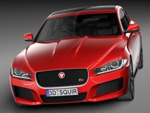 Jaguar XE S 2016 Modelo 3D