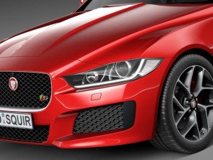 Jaguar XE S 2016 Modelo 3D