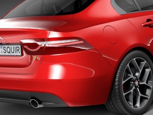 Jaguar XE S 2016 Modelo 3D