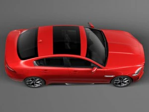 Jaguar XE S 2016 3D Model
