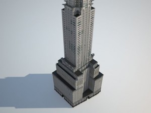 Chrysler Building 3D Model