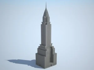 Chrysler Building 3D Model