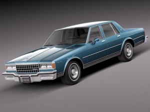 Chevrolet Caprice Sedan 1978 3D Model