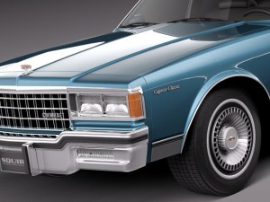 Chevrolet Caprice Sedan 1978 3D Модель