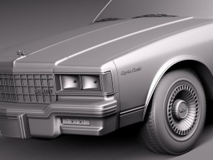 Chevrolet Caprice Sedan 1978 3D Модель