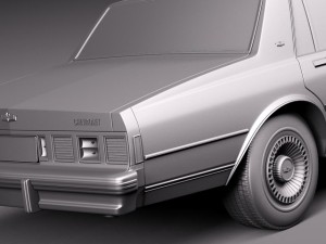 Chevrolet Caprice Sedan 1978 3D Модель
