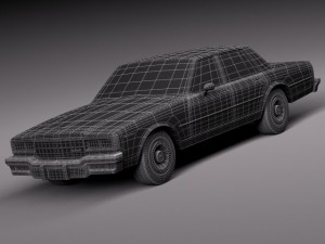 Chevrolet Caprice Sedan 1978 3D Модель