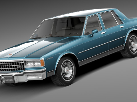 Chevrolet Caprice Sedan 1980-1985 3D Model