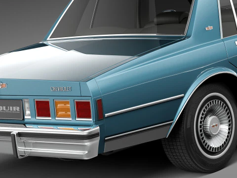 Chevrolet Caprice Sedan 1980-1985 3D Model
