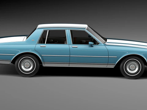 Chevrolet Caprice Sedan 1980-1985 3D Model