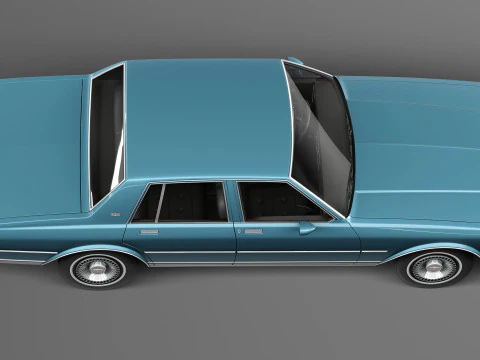 Chevrolet Caprice Sedan 1980-1985 3D Model