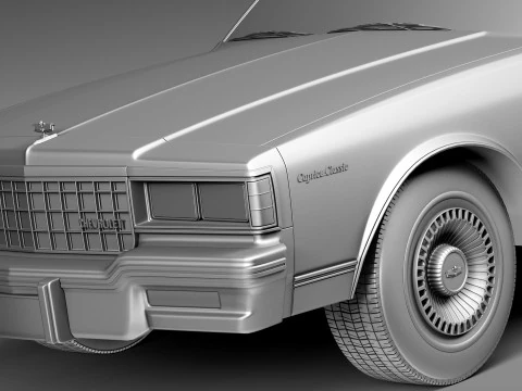Chevrolet Caprice Sedan 1980-1985 3D Model