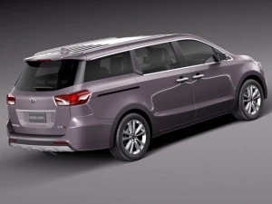 Kia Sedona 2015 3D Model
