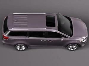 Kia Sedona 2015 3D Model