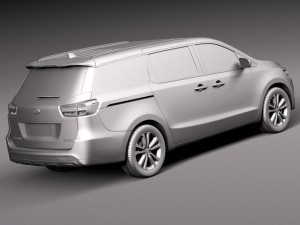 Kia Sedona 2015 3D मॉडल