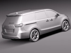 Kia Sedona 2015 3D Model