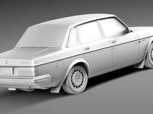 Volvo 240 Sedan 1993 3D Model