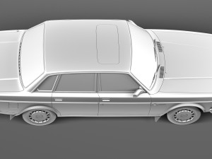 Volvo 240 Sedan 1993 3D Model