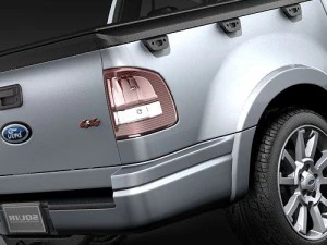 Explorer Sport Trac 2006-2009 3D Model