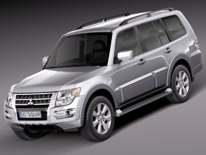Mitsubishi Pajero Montero 2015 3D मॉडल