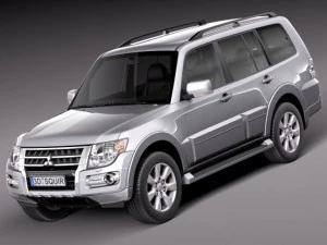 Mitsubishi Pajero Montero 2015 3D Model
