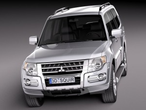 Mitsubishi Pajero Montero 2015 3D Model