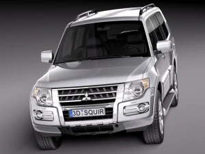 Mitsubishi Pajero Montero 2015 3D Model