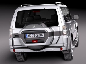 Mitsubishi Pajero Montero 2015 3D Model