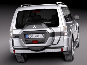 Mitsubishi Pajero Montero 2015 3D Model