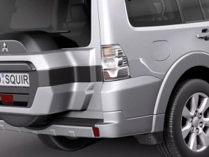 Mitsubishi Pajero Montero 2015 3D Model