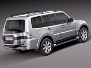 Mitsubishi Pajero Montero 2015 3D Model