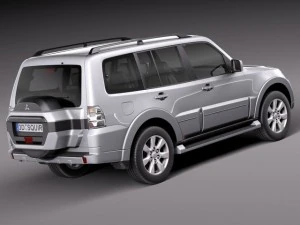 Mitsubishi Pajero Montero 2015 3D Model