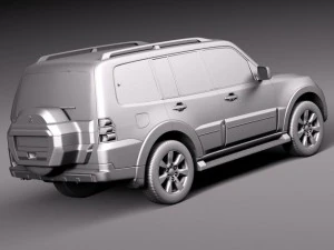Mitsubishi Pajero Montero 2015 3D Model