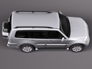 Mitsubishi Pajero Montero 2015 3D Model