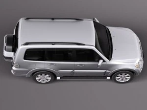 Mitsubishi Pajero Montero 2015 3D Model