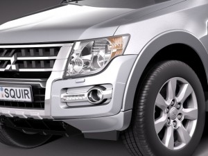 Mitsubishi Pajero Montero 2015 3D Model