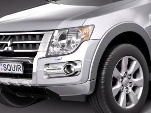 Mitsubishi Pajero Montero 2015 3D Model