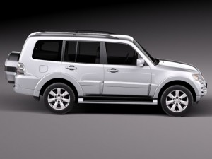 Mitsubishi Pajero Montero 2015 3D Model