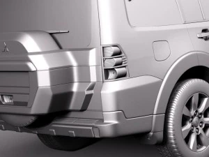 Mitsubishi Pajero Montero 2015 3D Model