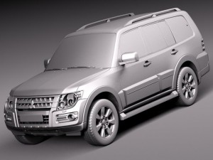Mitsubishi Pajero Montero 2015 3D Model