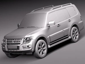 Mitsubishi Pajero Montero 2015 3D Model