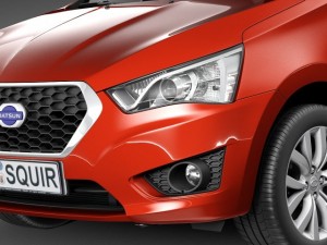 Datsun Mido 2015 3D 모델
