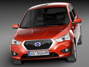 Datsun Mido 2015 3D 모델