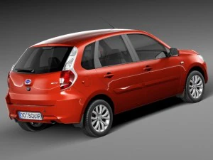 Datsun Mido 2015 3D Model