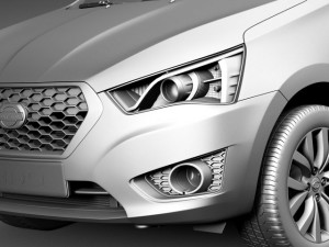 Datsun Mido 2015 3D 모델