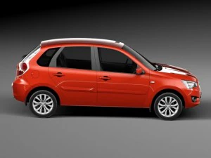 Datsun Mido 2015 3D Model