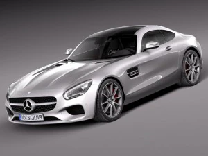 Mercedes-Benz AMG GT 2016 3D Model