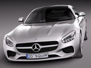 Mercedes-Benz AMG GT 2016 3D Model