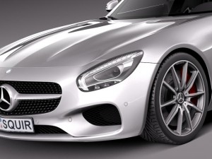 Mercedes-Benz AMG GT 2016 3D Model